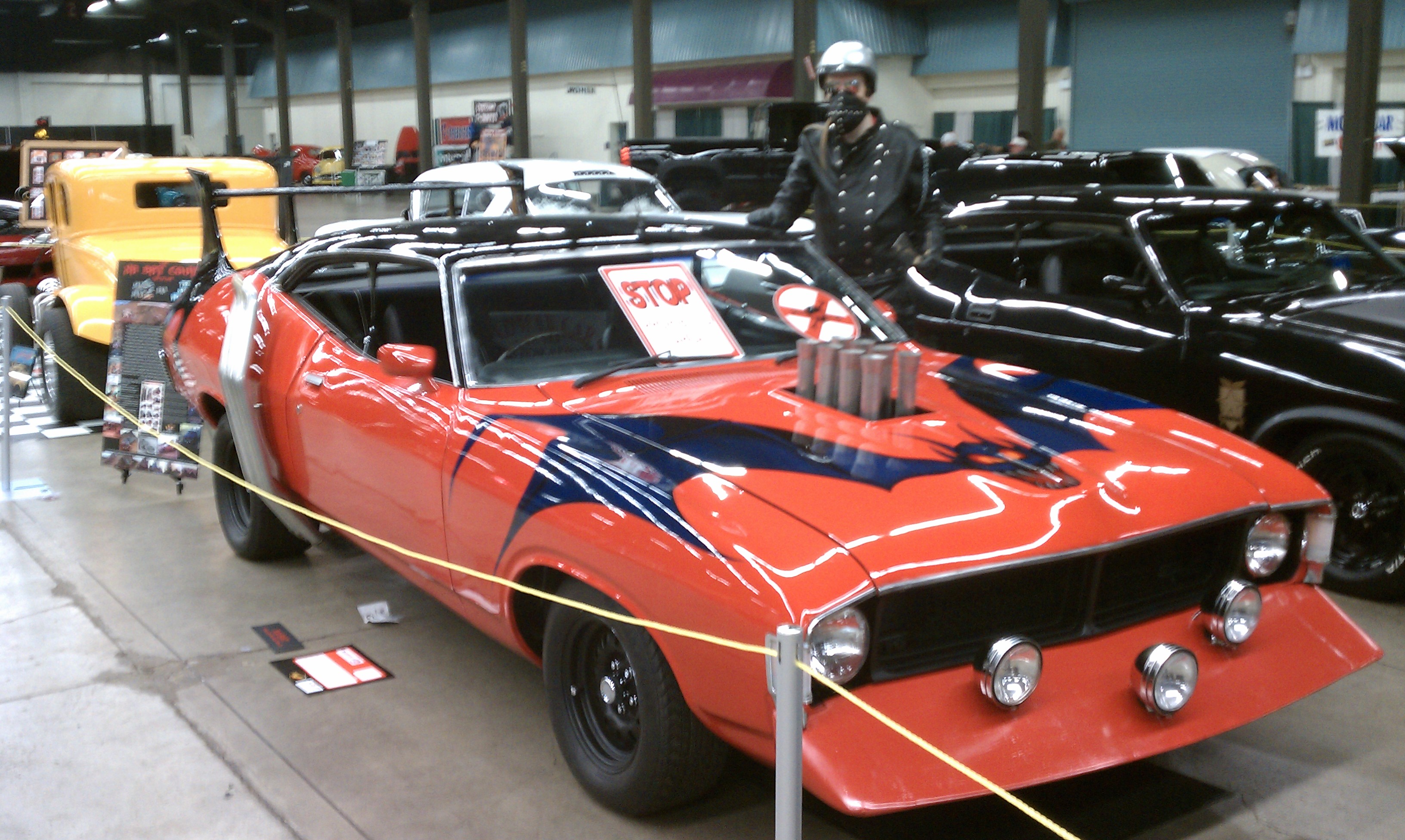 Red XA Wipeout Falcon from the Road Warrior Mad Max 2