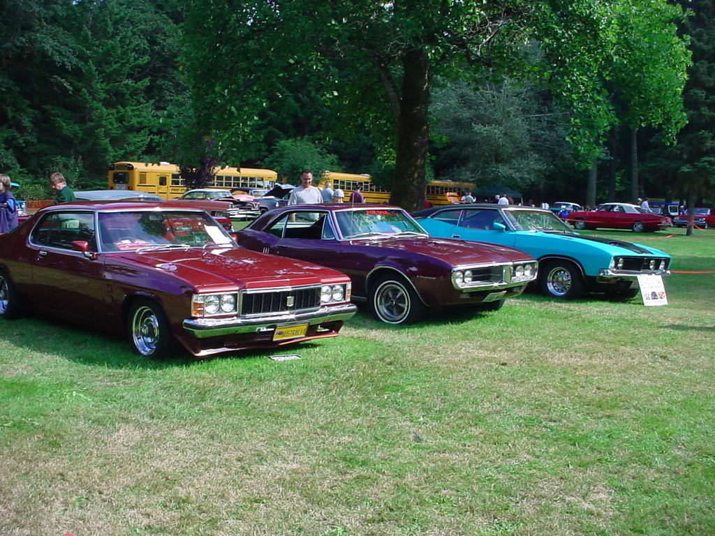 Monaro Firebird GT Falcon Group shot